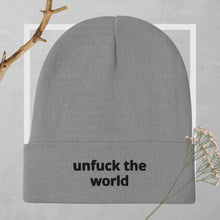 Load image into Gallery viewer, Embroidered Beanie
